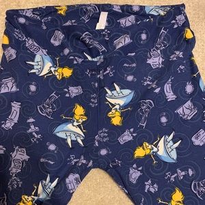 Lularoe TC Leggings Alice in Wonderland NWOT